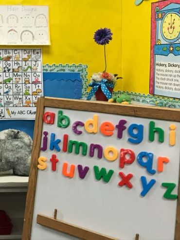 Front of Class no students