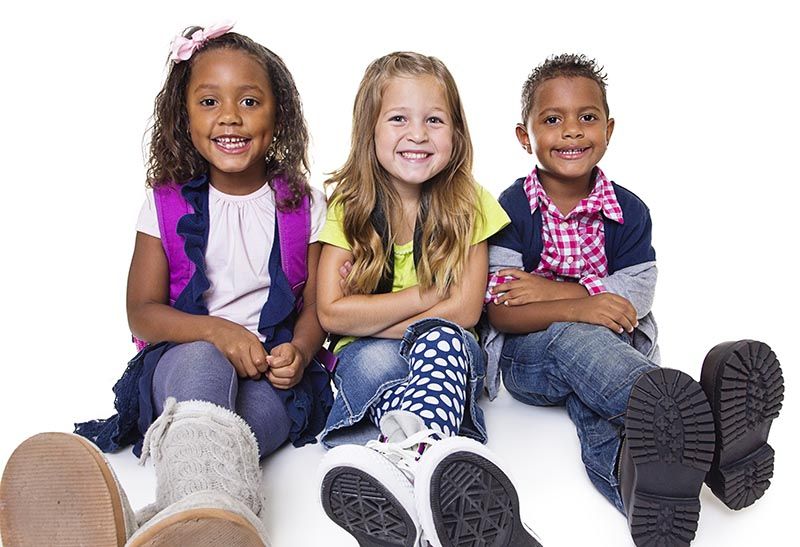 KRSS Students sitting